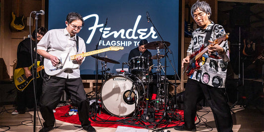 【お知らせ】『FenderNews Public Recording with ZAZEN BOYS at Fender Flagship Tokyo』